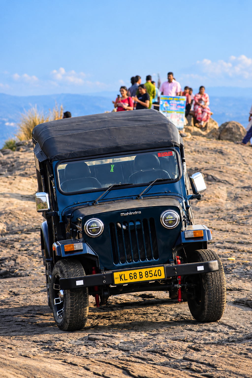 Kanthalloor Jeep Safari adventure trails — Slide 1